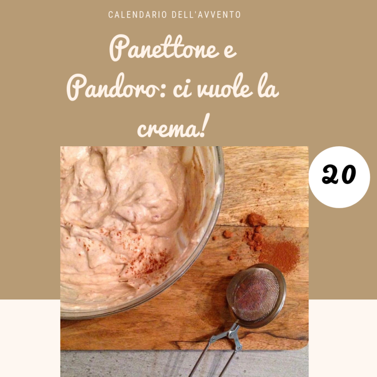 Scopri di più sull'articolo Panettone e pandoro: ci vuole la crema!!